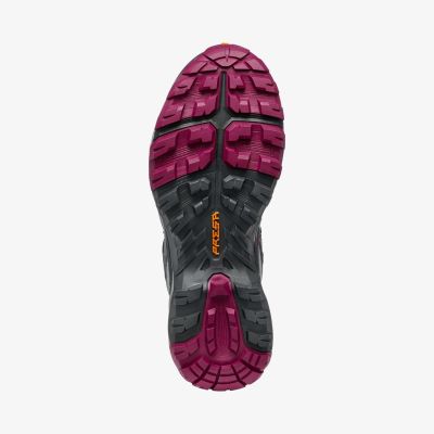 4. Scarpa Rush TRK GTX women's trekking shoes - raspberry/conifer size: 37
