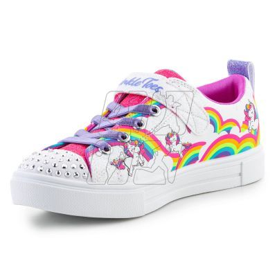 3. Skechers Twinkle Toes S Lights Twinkle Sparks Jumpin Clouds Jr 314809L-WMLT shoes