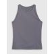 5. Women's sleeveless slim plain t-shirt 4F 4FRSS26TSLEF319-24S