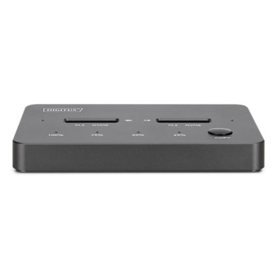 8. Digitus NVMe Cloning Station USB3.1 Gen2 Type-C NVMe M.2 SSD Enclosure