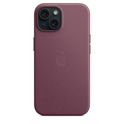 6. Case with MagSafe Apple iPhone 15 Feingewebe Case Mullberry