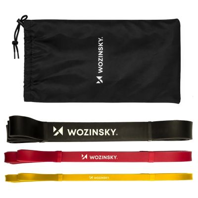 2. Wozinsky WGO-3 latex resistance bands - 3 pcs.