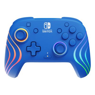 9. PDP Afterglow Wave Blue USB Gamepad Analog/Digital Nintendo Switch, Nintendo Switch OLED