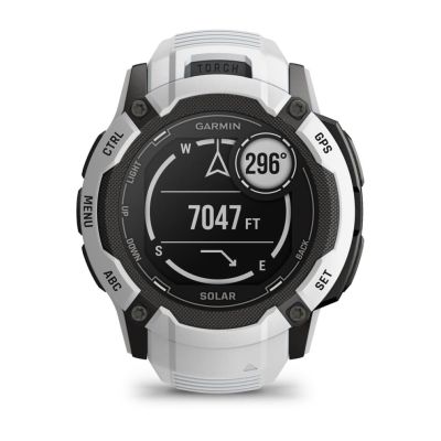 38. Garmin Instinct 2X Solar Whitestone Watch