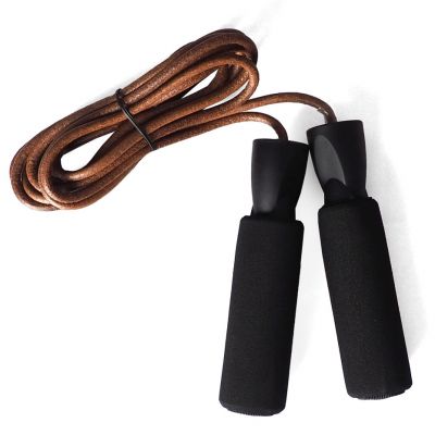 3. LEATHER SKIPPING ROPE WITH WEIGHT PROFIT FIT DK 1023