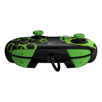 8. PDP REMATCH: 1-Up Glow in the Dark Black, Green USB Gamepad Analog/Digital Nintendo Switch, Nintendo Switch OLED