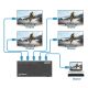 9. Manhattan 208369 HDMI TV Splitter 4x HDMI