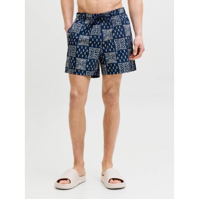 3. Jack&Jones men's swim shorts JPSTMAUI SHELL AOP SWIM SHORTS REG 12291808 PAGEENT BLUE