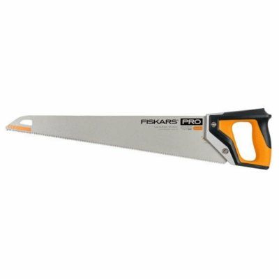 4. Fiskars Pro PowerTooth Hacksaw 55 cm Black, Silver, Yellow
