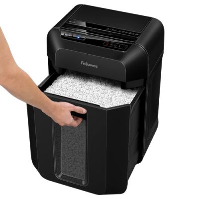 18. Fellowes AutoMAX 90M Mini-Cut Shredder Black