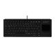 Contour Design Active Key AK-4400-GU Industrial Keyboard USB QWERTZ German Black
