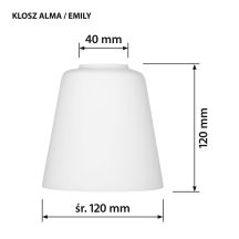EMILY lamp shade