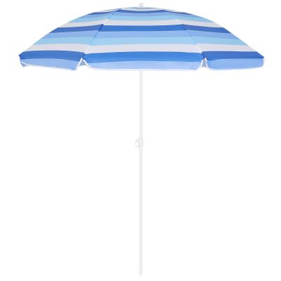 10. BEACH/BALCONY UMBRELLA 180CM BLUE LINE 1048819