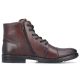 2. Rieker F4546-25 men's comfortable, waterproof, insulated brown leather ankle boots