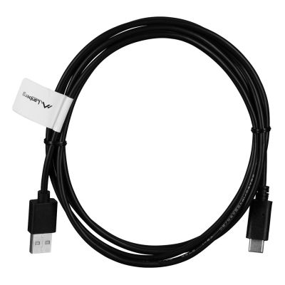 3. Lanberg QC 3.0 Cable CA-USBO-20CU-0018-BK (USB 2.0 Type-A - USB Type-C; 1.8m; black)