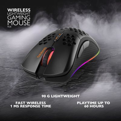 2. Deltaco Gaming GAM-120 mouse Right side RF Wireless + Bluetooth + USB Type-A Optical 4800 DPI