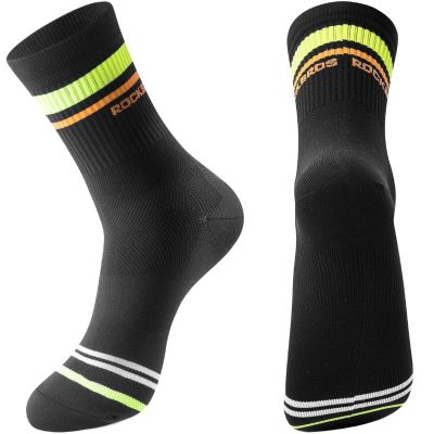 Rockbros sports socks black/striped M