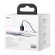 6. Baseus Super Si 1C fast charger USB Type C 20W Power Delivery + USB Type C - Lightning cable 1m black (TZCCSUP-B01)