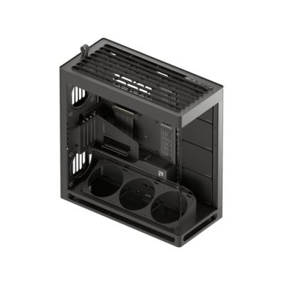 9. HAVN HS 420 VGPU PC Case, Midi-Tower, E-ATX, Tempered Glass, PCIe 5.0 Riser -