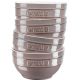 6. Staub Ceramique Cup 700 ml Gray Round