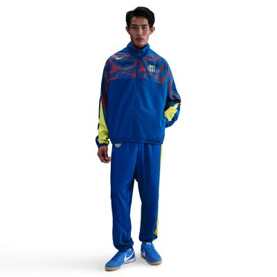 5. Nike FC Barcelona Starting Woven Jacket GX FZ1281-431