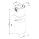 4. MAAN Elba PB 31 Cooker Hood, Glossy Copper