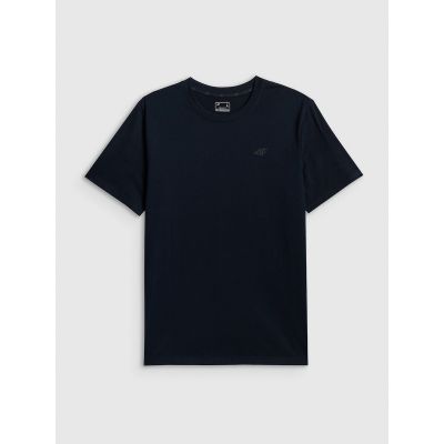 5. Men's regular plain T-shirt 4F 4FRSS26TTSHM4087-31S