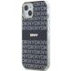 2. DKNY IML Mono & Stripe MagSafe Case for iPhone 15 Plus / 14 Plus - Black