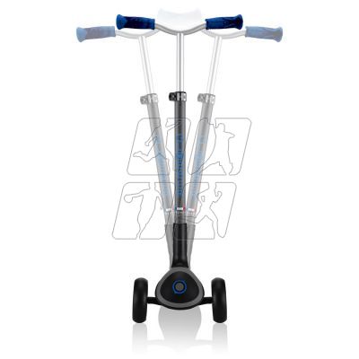 10. Globber Master Prime 3-Wheel Scooter / Black - Navy Blue 664-100