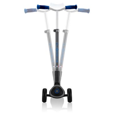 10. Globber Master Prime 3-Wheel Scooter / Black - Navy Blue 664-100