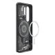 4. Spigen Ultra Hybrid Mag MagSafe Case for Samsung Galaxy S26 Ultra Zero One - Clear Black