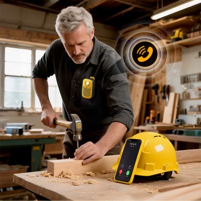 10. Joyroom Maya JR-MS03 portable Bluetooth speaker with built-in flashlight, resistant - yellow