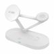 3. Tech-Protect QI15W-A41 3in1 Wireless Charger with MagSafe for Apple Devices - White
