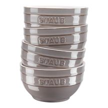 Staub Ceramique Cup 700 ml Gray Round