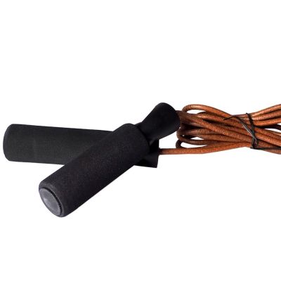 9. LEATHER SKIPPING ROPE WITH WEIGHT PROFIT FIT DK 1023