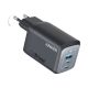 3. Anker 735 Prime Universal Black USB Charger Fast Charging