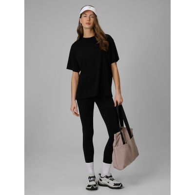 3. Women's loose plain T-shirt 4F 4FRAW25TTSHF3624-20S