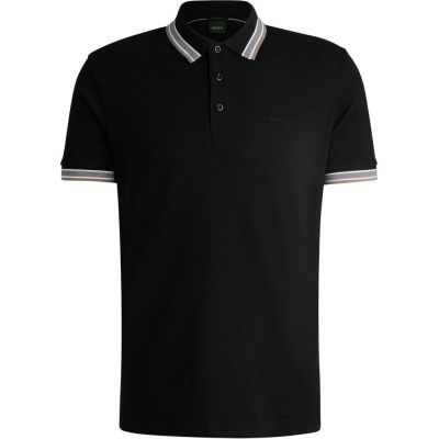 Boss Paddy Charcoal Polo Shirt M 50469055-018