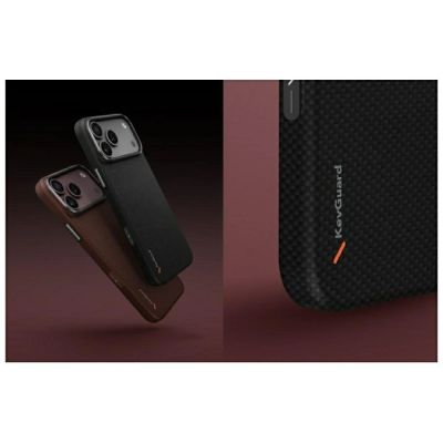 8. Uniq Keva EDGE Magclick Charging Case for iPhone 18 Pro Max / 17 Pro Max - Black