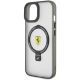 6. Ferrari FEHMP15SUSCAH iPhone 15 6.1" transparent hardcase Ring Stand 2023 Collection MagSafe
