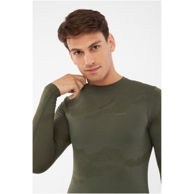 5. VIKING Gasher Man Set Merino men's underwear size L khaki
