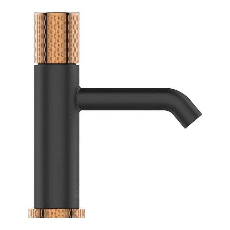WASHBASIN STARLIGHT BLACK GOLD MIXER