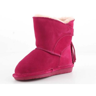 9. Bearpaw Mia Toddler Jr 2062T-671 Pom Berry shoes