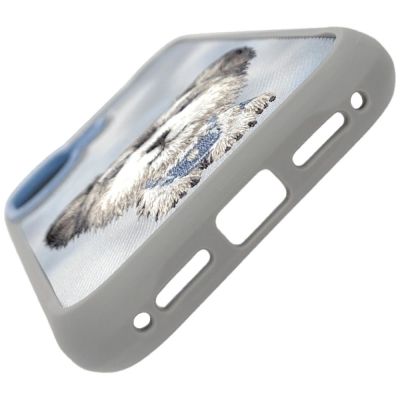 4. Nimmy Big Eyed Pet 2.0 Dog Case for iPhone 17 - Gray