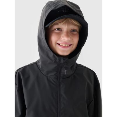 6. Children's transitional raincoat with rubber coating 4F Junior 4FJWSS24TJACU217-20S