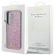 16. Guess Glitter Script case for Samsung Galaxy S24+ - purple