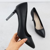 Black high heel pumps Sergio Leone 1339