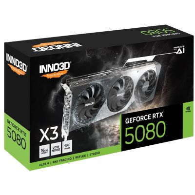 2. INNO3D GeForce RTX 5080 X3 graphics card