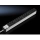 Rittal DK 7240.200 2 m splitter 12 x network sockets Internal