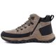 3. Men's leather insulated boots beige Big Star UU174247